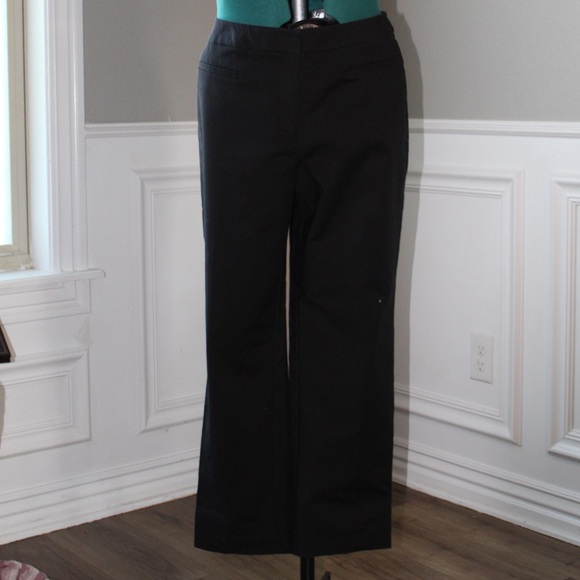 Chico's Pants - Chico’s Black Stretch Trousers | Classic Fit | Women’s Size 2.5 (14)